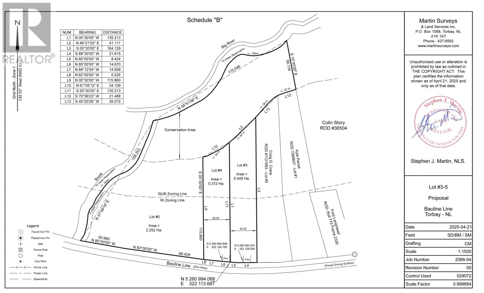 358 Bauline Line